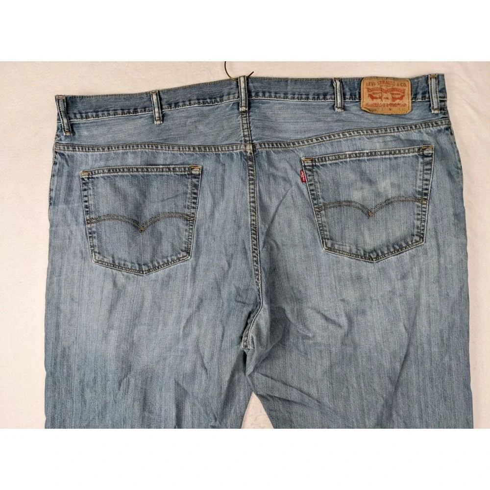 Levis Strauss 559 Mens Blue Denim Jeans Size 50 x 32